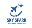 Sky Spark Aviation Detailing Logo