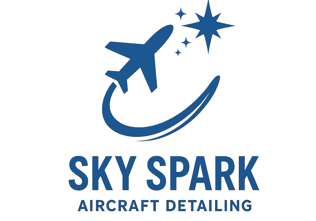 Sky Spark Aviation Detailing Logo